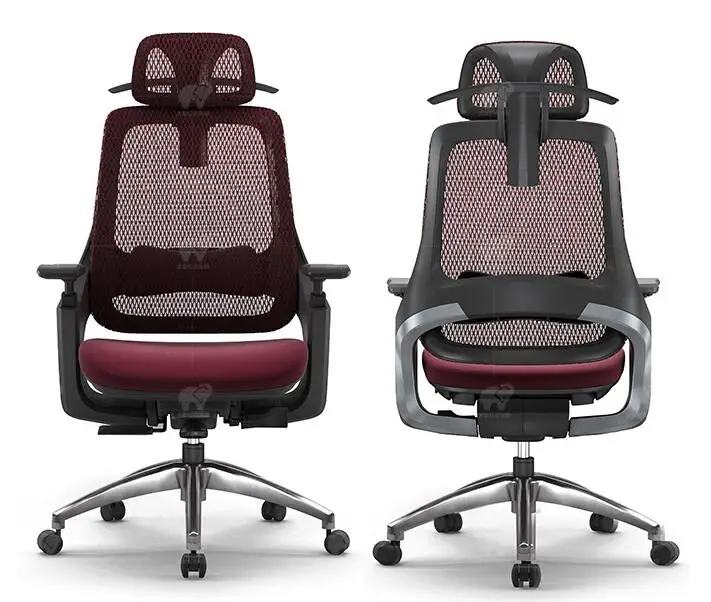 Leather boss chair reclining computer chair home modern minimalist conference chair designer office chair. -