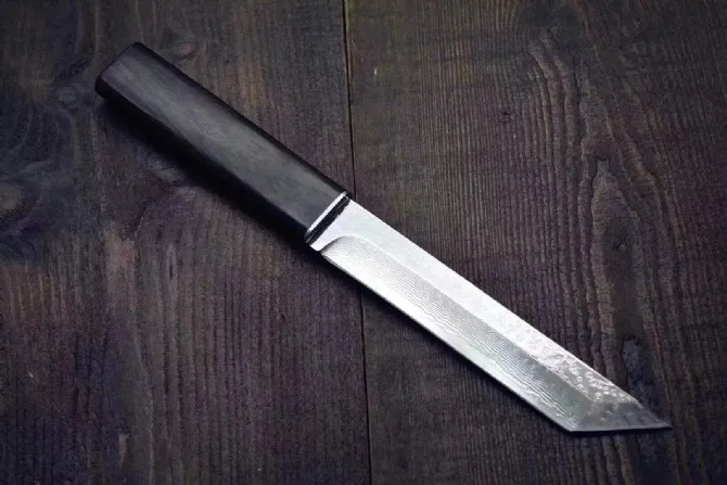  XITUO Paring Knife Damascus Steel VG10 Home Kitchen Chef Knife Outdoor Camping Knife Ebony Handle J - 33044881860