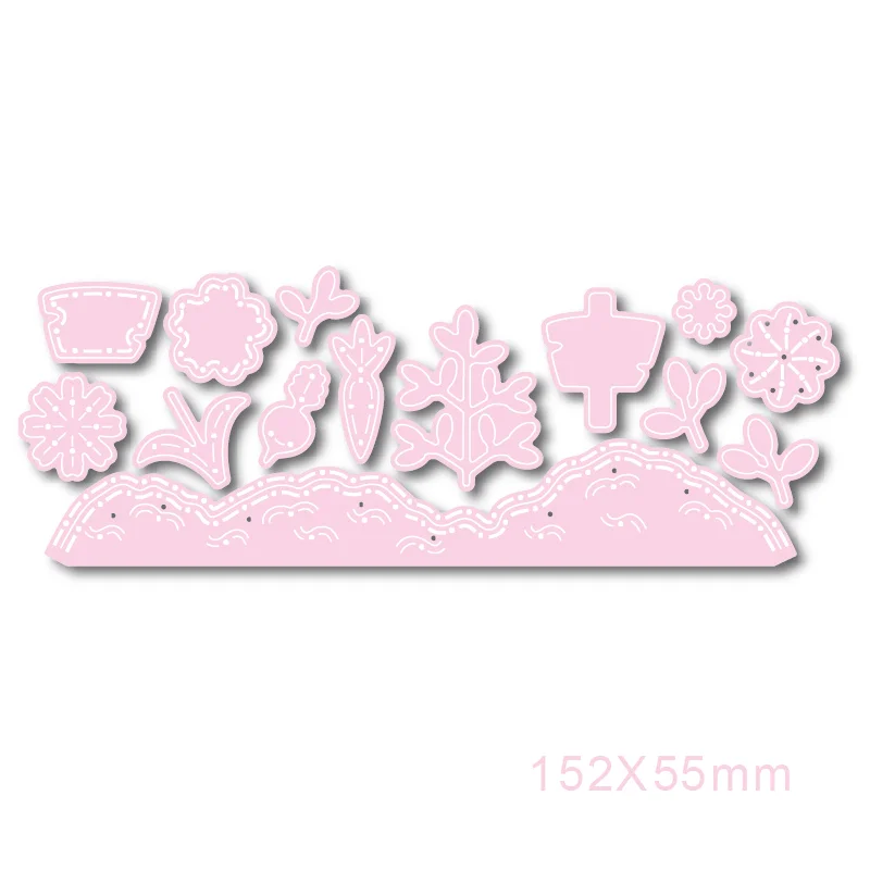 

Flower and Tree Metal Cutting Dies Christmas Stencil For DIY Scrapbooking Paper Card Decorative Craft Die Cuts New