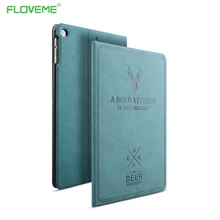 FLOVEME для Apple iPad Mini 1 2 3 4 чехол с функцией автоматического сна/пробуждения флип-чехлы из искусственной кожи для iPad Air 2 1 Smart Stand Folio чехол
