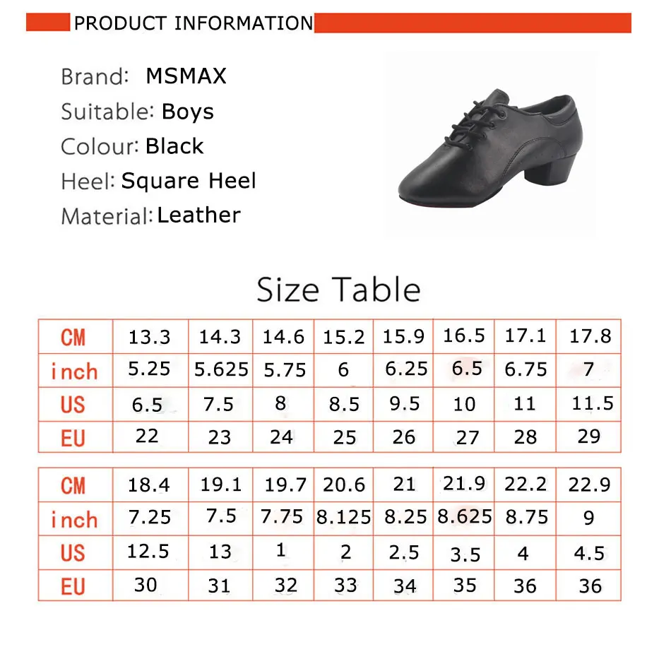 Msmax ldm-4 детей Обувь для мальчиков квадратный каблук Костюмы для латиноамериканских танцев Обувь Профессиональный стадии выполнения Танго Костюмы для бальных танцев Костюмы для латиноамериканских танцев Обувь для детей