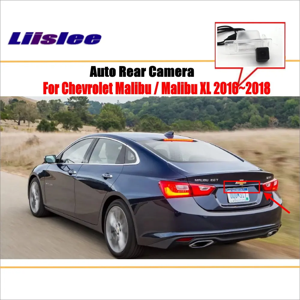 Liislee для парковки задом камера/камера заднего вида для Chevrolet Malibu/Malibu XL~ /лампа номерного знака OEM