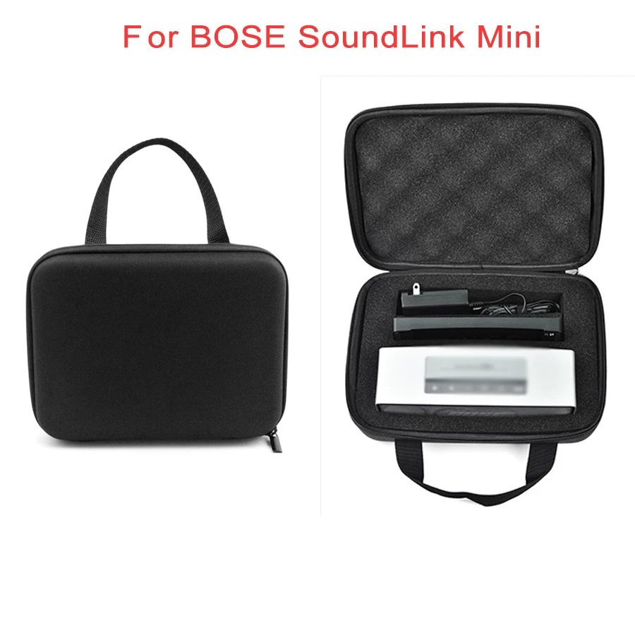 

Newest Outdoor Carry Hard EVA Travel Storage Case for Bose Soundlink Mini 1/Mini 2 Bluetooth Speaker Protable Protection Handbag