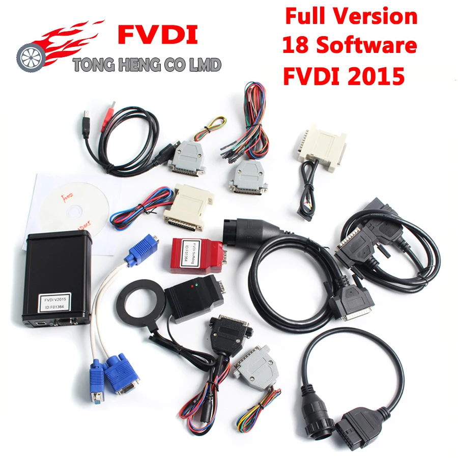 Флэш сканер для диагностики FVDI 2015 Full Version (включая 18 программное обеспечение) ABRITES