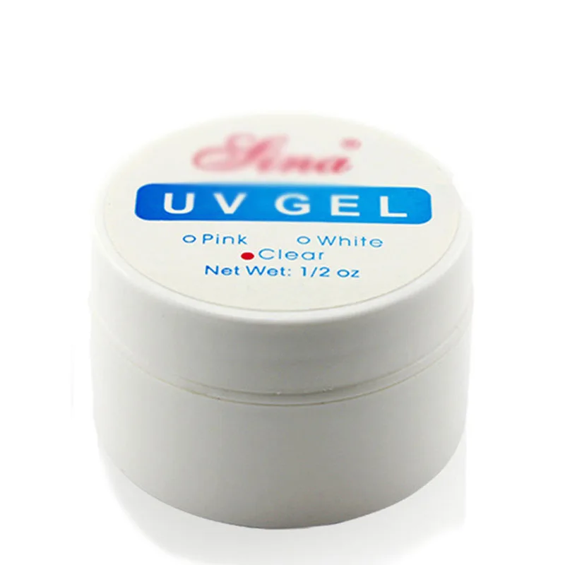 

Hot Clear Nail Art UV Builder Gel Manicure Tips Glue Kit for Nail Polish Decal SJ66