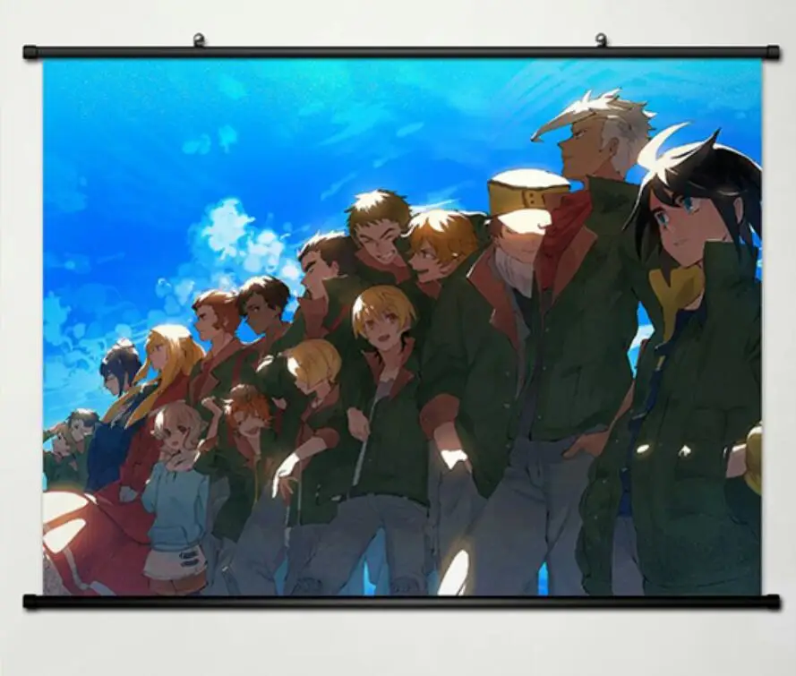 

CGS MOBILE SUIT IRON-BLOODED ORPHANS Home Decor Poster Wall Scroll New Year 024#80*60cm
