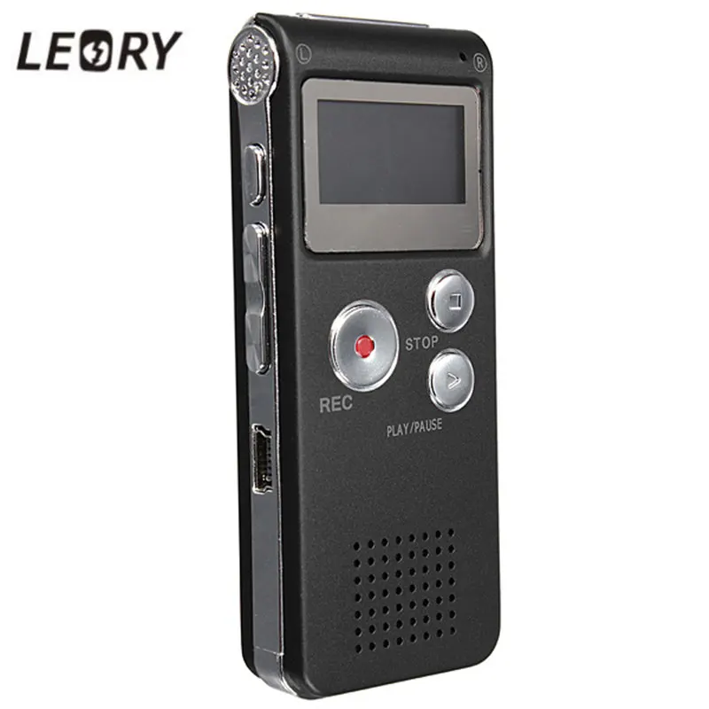 Kopen LEORY Beste 8 GB Mini Digitale Audio Voice Recorder Dictafoon Mp3 speler Opname Pen Recorder Pen Oplaadbare