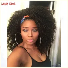 2016 New Natural Short Afro Kinky Curly Wig Lace Front Mongolian Virgin Human Hair Afro Kinky Curly Lace Front Wigs Glueless Cap