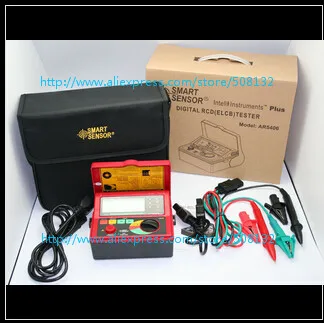 Умный датчик AR5406 цифровой RCD (ELCB) тестер 10/20/30/200/300/500 мА!! Новинка!|sensor sensor|sensor