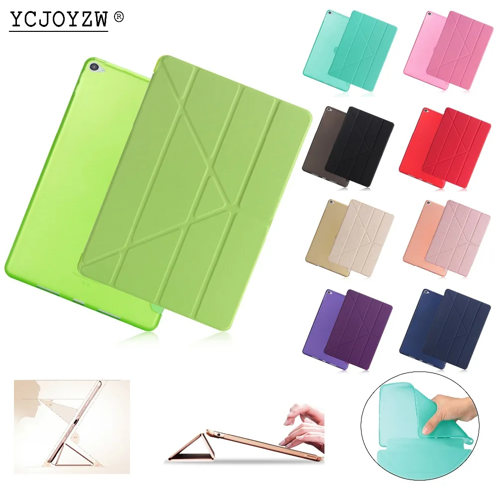 

Official Case for Apple ipad Air 2 (2014) : A1566`A1567 ,YCJOYZW - PU Leather Cover+TPU soft Smart Auto Sleep CASE for ipad