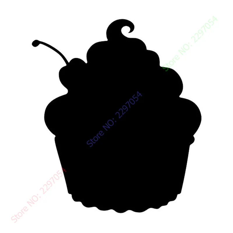 43 50cm Cake Design Vinyl Chalkboard Wall Stickers Nursery wall stickers for kids room removable wall