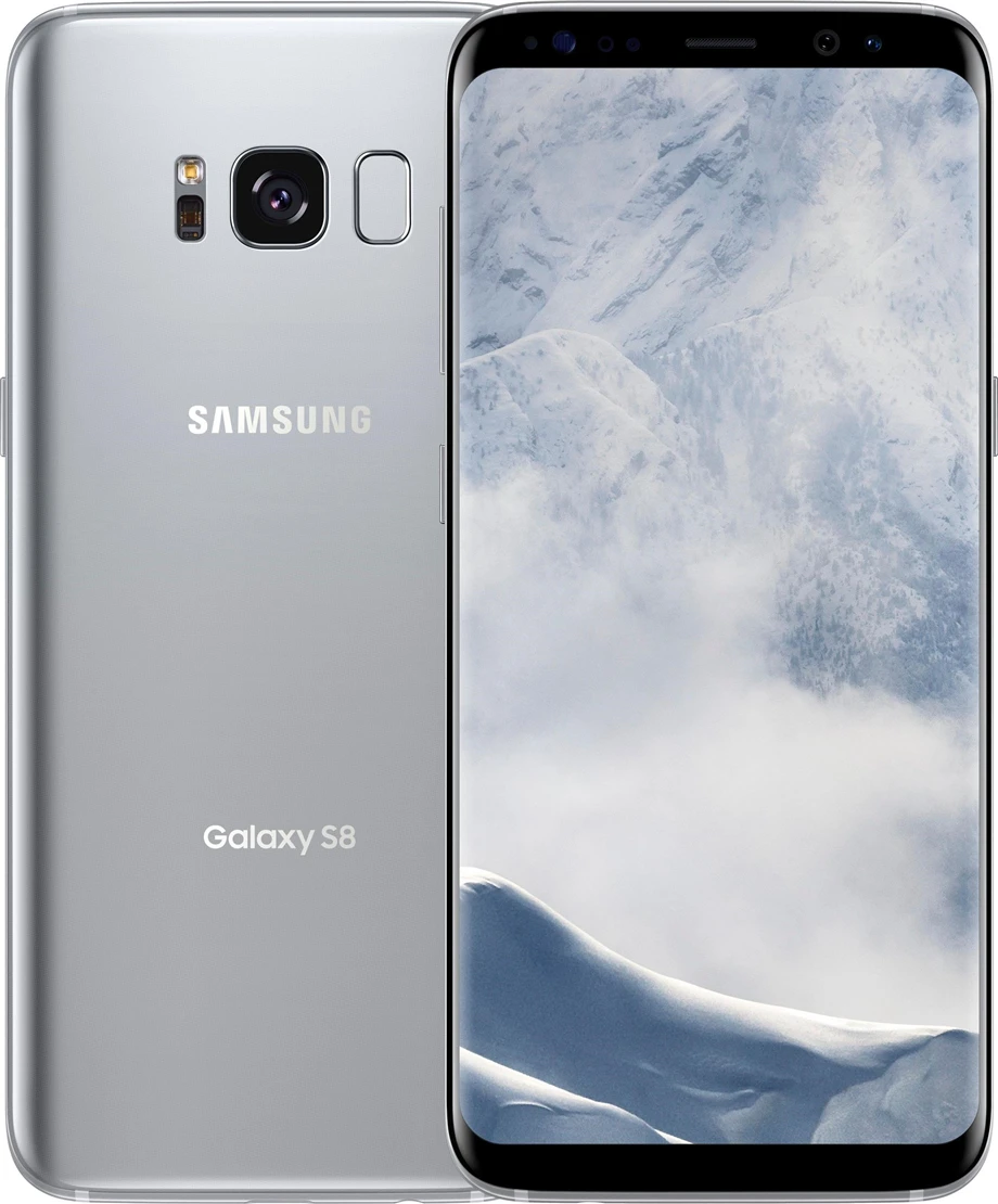 Samsung Galaxy S8 G950U, разблокированный LTE GSM Android мобильный телефон, четыре ядра, 5,8 дюймов, 12 МП ram, 4 Гб rom, 64 ГБ Snapdragon 835, NFC