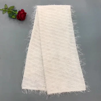 

5yards/lot last design 2018 High quality nigerian french lace african lace fabric for party dress,Free shipping KJ2418