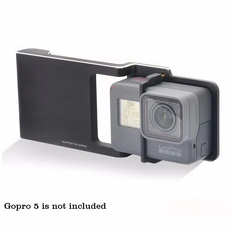 Гладкая Карданная пластина для камеры Gopro Hero 5/4/3/3 + используемая с Zhiyun Smooth Q C/C SMOOTH-II
