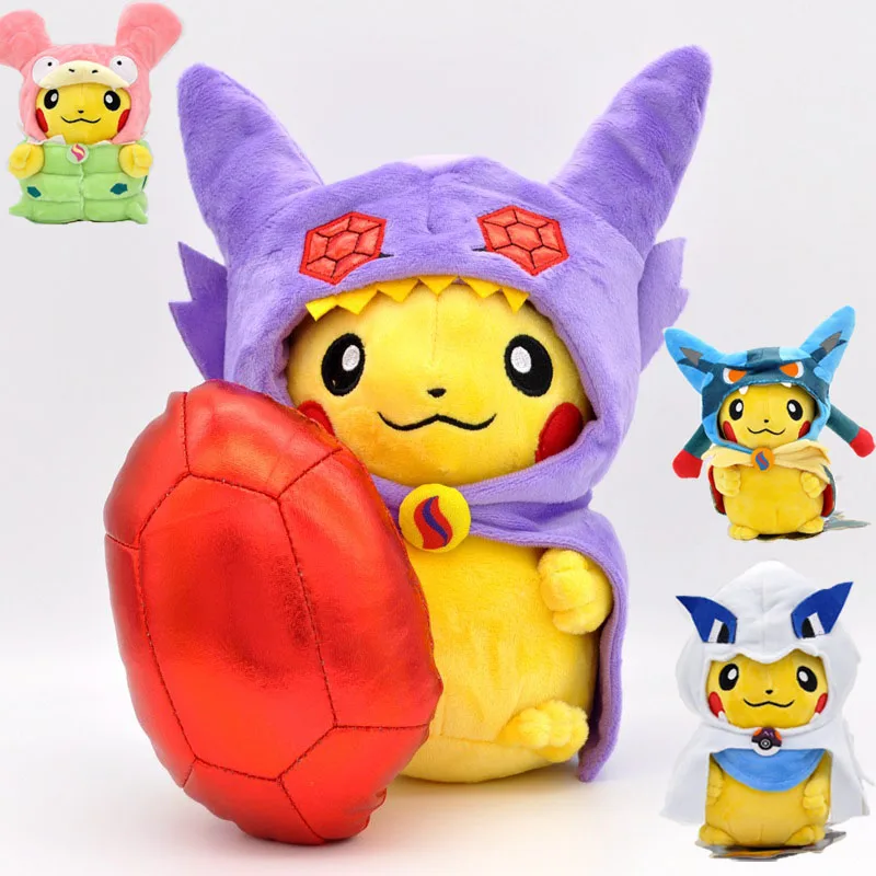 Милая плюшевая кукла Пикачу мягкие набивные из аниме медленная работа Audino Sableye