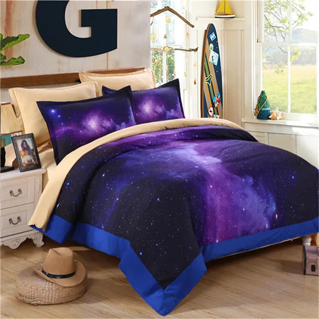 Buy EsyDream King Size Fashion Space Bedding Sets