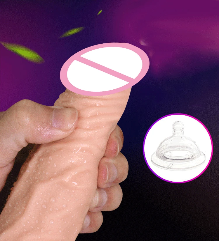 Огромный фаллоимитатор с подогревом usb реалистичный мощный на присоске вибратор