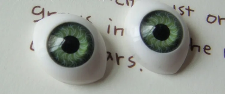 30 шт. 14*18 мм BJD куклы с пластиковыми глазами Глазные яблоки куклы аксессуары игрушки BJD аксессуары