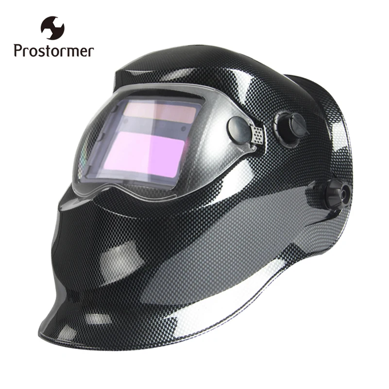

Prostormer Welding Helmet Black net Welding Mask welder Arc Tig Mig Grinding Solar Powered Welding &amp Soldering Supplies