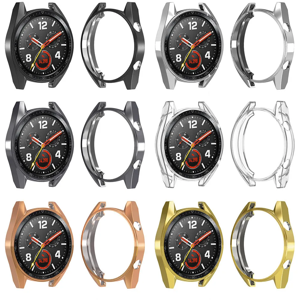 Защитный чехол для Huawei Watch GT тонкий защитный из ТПУ часов HUAWEI 2 Pro 2Pro спортивный