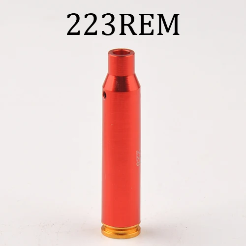 Тактический CAL.223/20GA/. 308 Red Dot диаметр прицел BoreSighter Калибр Картридж лазерная указка прицел коллиматор Охота - Цвет: 223REM