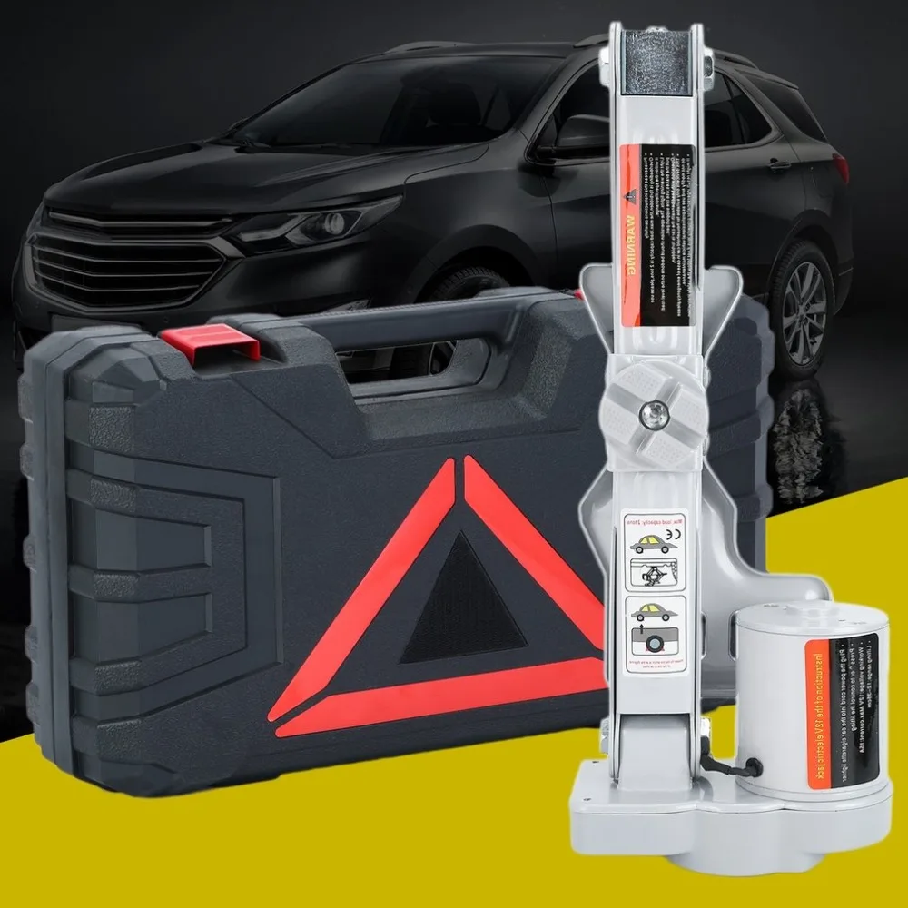 

Electric Floor Jack Hydraul 2 Ton DC 12V All-In-One Lift Scissor Jack Car Repair Tool For Emergency Roadside Tire Change