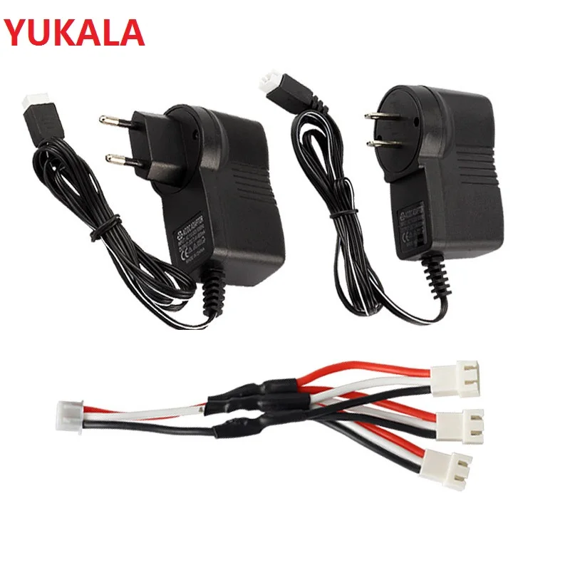 Yukala 7.4V Carica Batterie Al Litio Per Hubsan X4 H502E H502S H501S X8 X8C X8G X8Hg X8Hw X8Hc Mjx Elicottero Caricatore