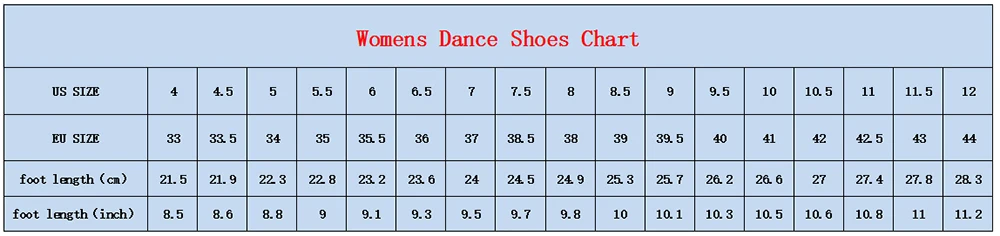 women size chart