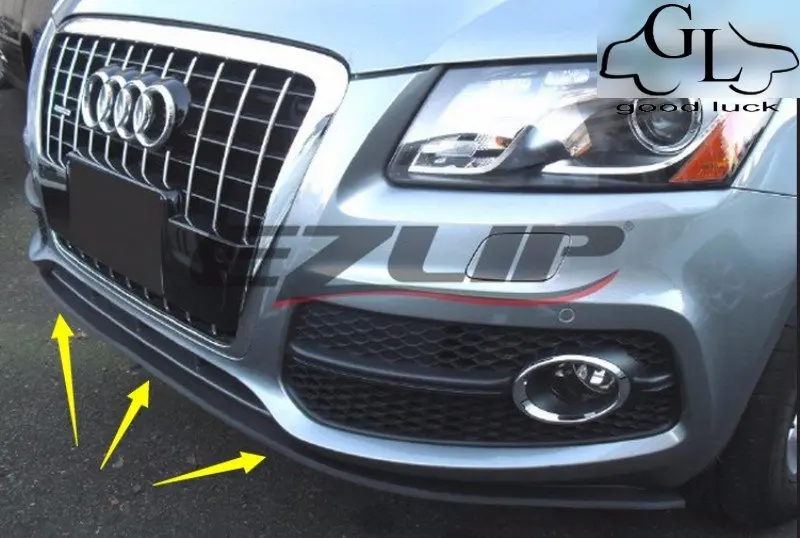 Для Audi Q5 2008 ~ 2015 бампер губы/Автомобильный спойлер для тюнинга автомобиля/TOPGEAR