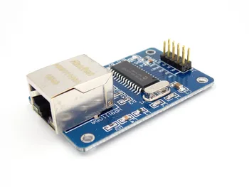 

ENC28J60 LAN Ethernet Network Board Module 25MHZ Crystal AVR 51 LPC STM32 3.3V