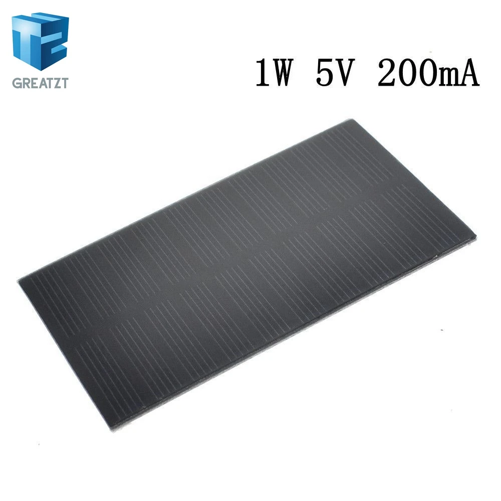 Умная электроника солнечная панель 1 Вт 5 В электронная DIY Маленькая для сотового