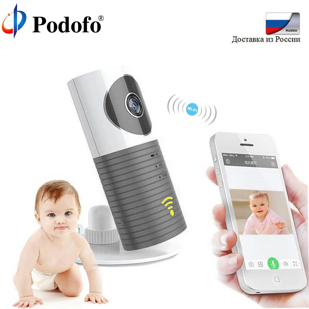 

Podofo Wireless 720P Baby Monitor Intelligent Alerts Nightvision Intercom Support IOS Android Video Babyfoon Security IP Camera