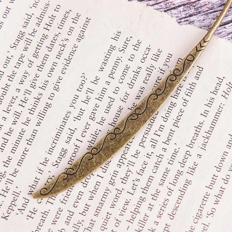 Vintage Retro Tower Student Kawaii Metal Bookmarks Book Marker Paper Clips For Kids Gift Stationery metal bookmark bookmarks stationery supplies
