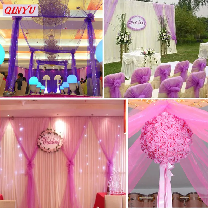 72cmX10m Tulle Rolls Wedding Decoration Tulle Fabric Wedding Birthday