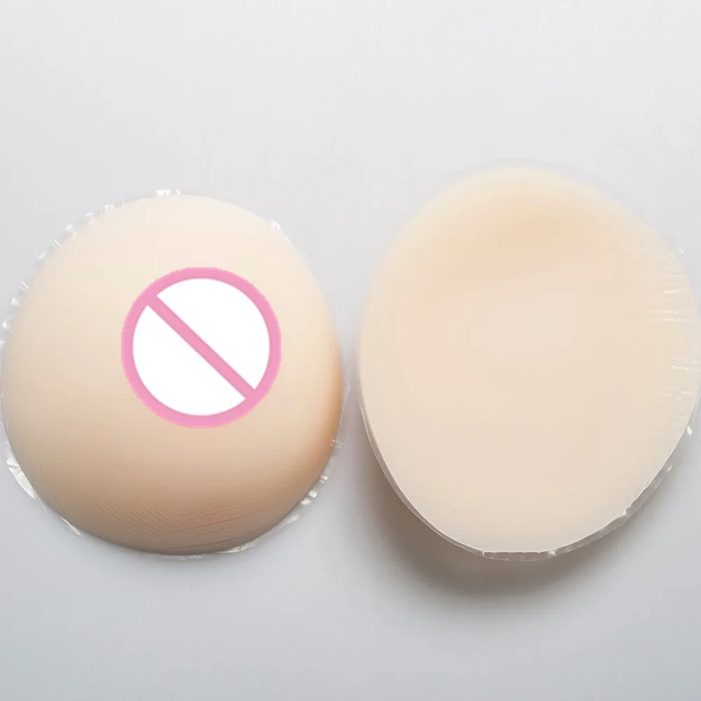 

White Color C Cup 800g/pair Simulation Mastectomy Silicone Breast Breastforms Crossdresser Boobs