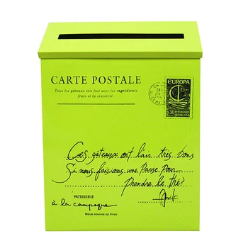 

Card Post Box Mailbox Home Wall Decoration Ornament Creative Photo Prop Post Box Mailbox Card Post Box