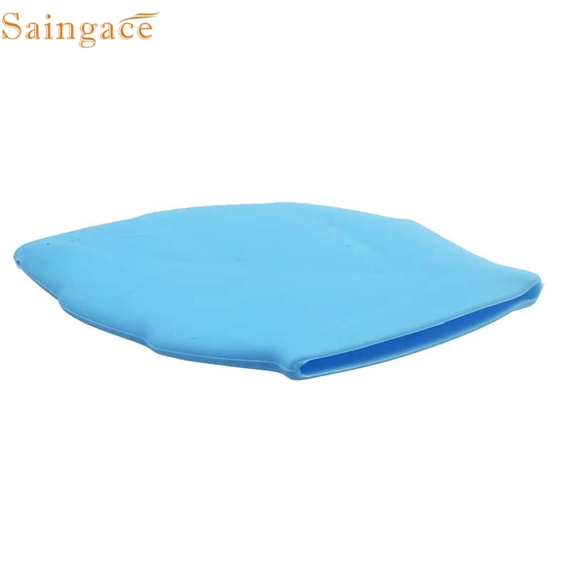 Saingace, 12 см x 8,5 см, пять цветов, подарки, потрясающая мода, в форме листа, карман для воды, для питья, высокое качество, мягкий силикон