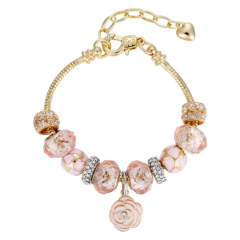 Europe Style Women Magic Crystal Charm Bracelet Chain & Bracelets Of