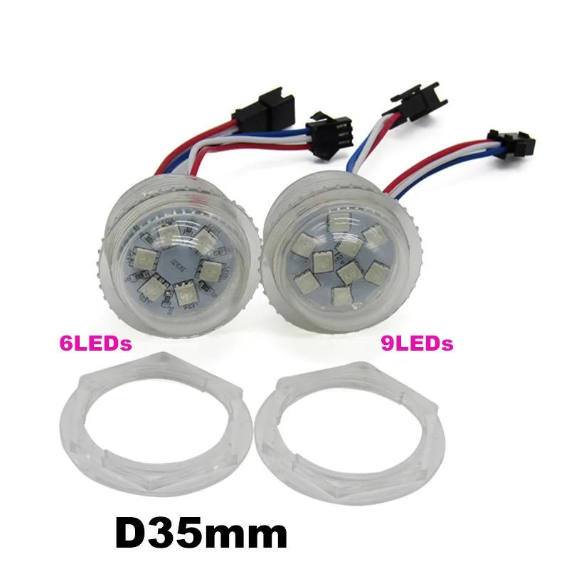 Hot 26mm 3leds 5050 Smd Rgb Adressable Led Pixel Ws2811 12v Led Module Light Amusement Rides Channel Letters Chrismas Decoration To Be Highly Praised And Appreciated By The Consuming Public Lights & Lighting Led Lighting