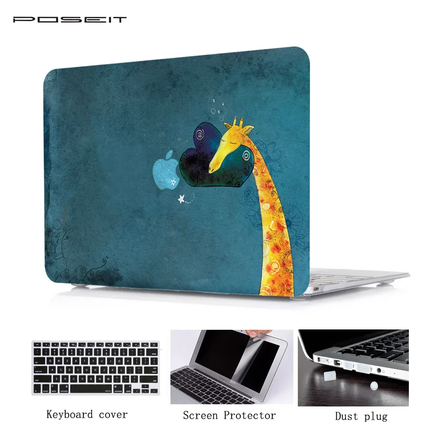 Чехол для Macbook Air 11 13 Pro Retina 12 15 дюймов с рисунком маслом|cases for macbook|case macbook airlaptop cover |