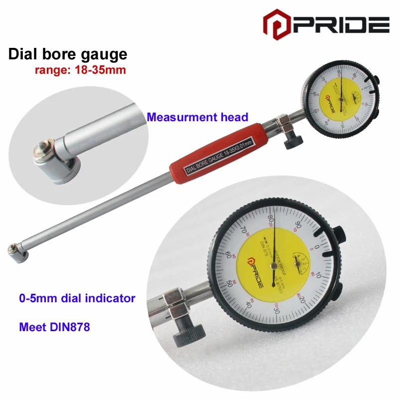 Precision Dial Bore Gage dial gauge 18 35mm-in Dial Indicators from