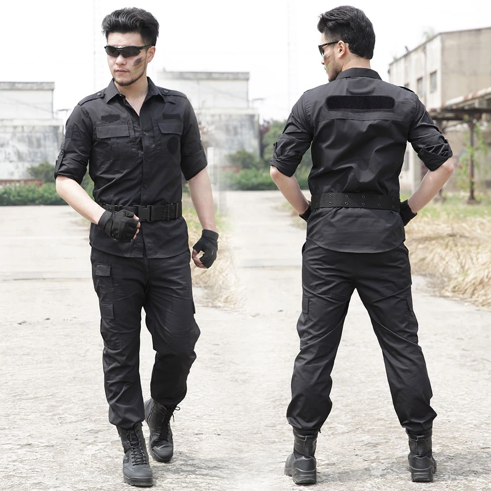 Men's Military Multicam Black Outfit Combat Ghillie Policemen Suits Hunting Clothes Army Camouflage Tactical Uniforms Us Outfit Men's Military Multicam Black Outfit Combat Ghillie Policemen Suits Hunting Clothes Army Camouflage Tactical Uniforms Us Outfit