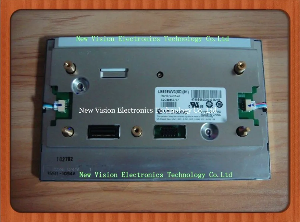 LB070WV3(SD)(01) LB070WV3 SD01 Original 7 inch TFT Car GPS LCD Screen