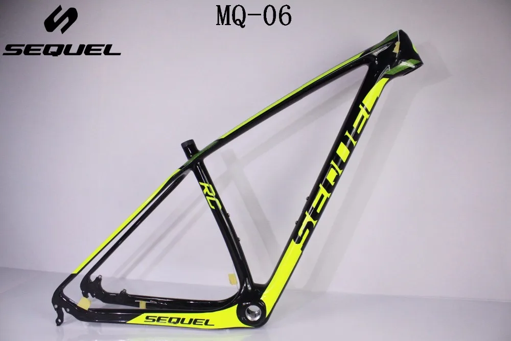 Карбоновая рама MQ06 29er углерода гоночный велосипед BSA/BB30 T800 через Alex углеродное волокно T800 Велосипеды велосипед