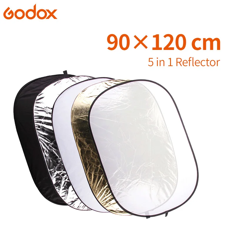 GODOX 90 x 120cm FT05 5in1 Gold Silver white black softbox Portable