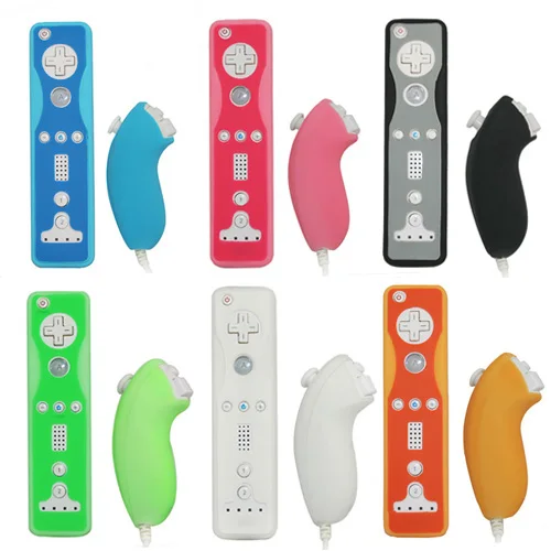 

Soft Silicon Cover Case Skin Pouch for Nintendo Wii Remote Nunchuk Controller