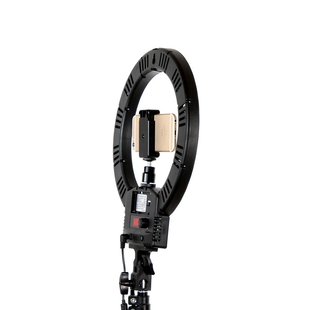  Pixco 13 Inch 240 Beads Bi-Color LED Ring Light Adjustable color For Smartphone Portrait Makeup For