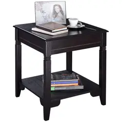 Капучино деревянный диван конец стол боковой столик журнальные столы для гостиной HW51532