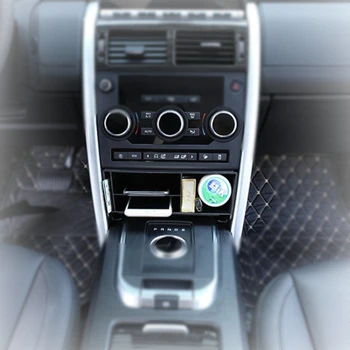 

Lapetus Accessories Middle Control Storage Box Container Case Cover Trim Fit For Land Rover Discovery Sport 2015 - 2019