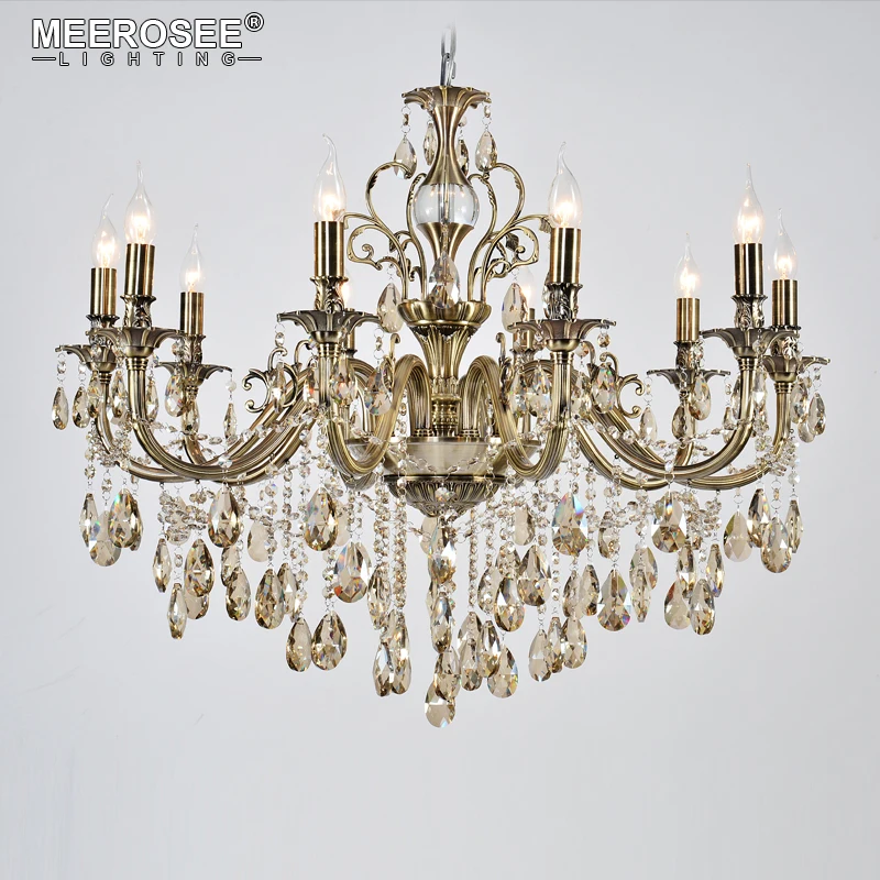 Luxury Bronze Crystal Chandelier 5